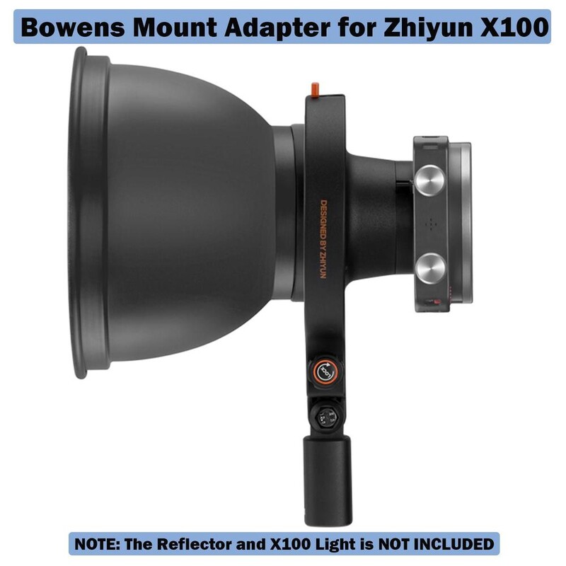 Zhiyun ZY kinnitus Bowensi kinnitusadapterile Zhiyun Molus X100 X100 Combo X100 Pro tasku COB Light kaasaskantava taskuvalgusti jaoks