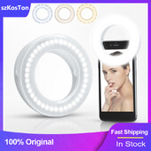 LED Selfie Ring Light Mobiiltelefoni Objektiivi LED Selfie Lambi rõngas iPhone`ile Samsung Xiaomi Telefon Tahvelarvuti Selfie Light