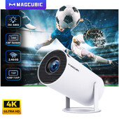 Magcubic projektor HY300 PRO 4K Android 11 Dual Wifi6 260ANSI Allwinner H713 BT5.0 1080P 1280*720P kodukino väliprojektor