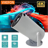 Mini proiector HY300 cu Android 11.0 Dual WIFI Full HD 1280*720P 4K portabil pentru cinema în aer liber