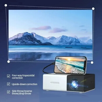 YG300 PRO Mini HD Outdoor Projector Home Cinema Projector Mini Portable YG300 LED Παιδικός προβολέας Mobile Video project