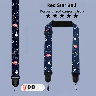 Kaamera kiirvabastuskael Õlarihmade tarvikud koomiks Isikupärastatud disain Canon Nikon Sony Fuji Leica DSLR DSL jaoks