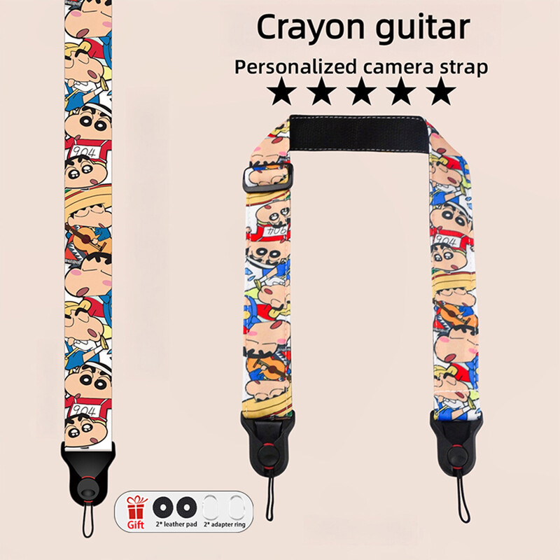 Kaamera kiirvabastuskael Õlarihmade tarvikud koomiks Isikupärastatud disain Canon Nikon Sony Fuji Leica DSLR DSL jaoks