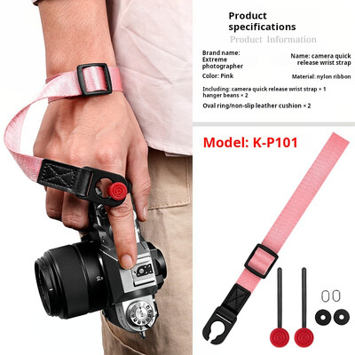 Каишка за китка на фотоапарата Quick Release Comfort Elastic Hand Rope за Canon R50C R6 R100 Sony A7R5 Nikon Z9 Z8 Fujifilm XS20 XE4 DSLR