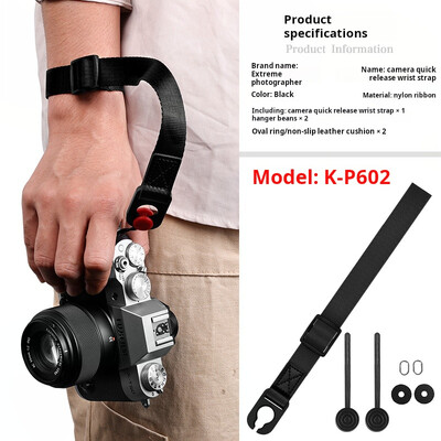 Каишка за китка на фотоапарата Quick Release Comfort Elastic Hand Rope за Canon R50C R6 R100 Sony A7R5 Nikon Z9 Z8 Fujifilm XS20 XE4 DSLR