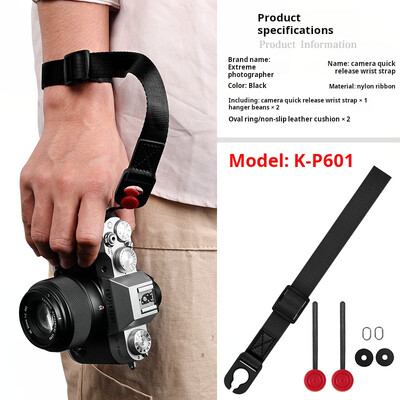 Каишка за китка на фотоапарата Quick Release Comfort Elastic Hand Rope за Canon R50C R6 R100 Sony A7R5 Nikon Z9 Z8 Fujifilm XS20 XE4 DSLR