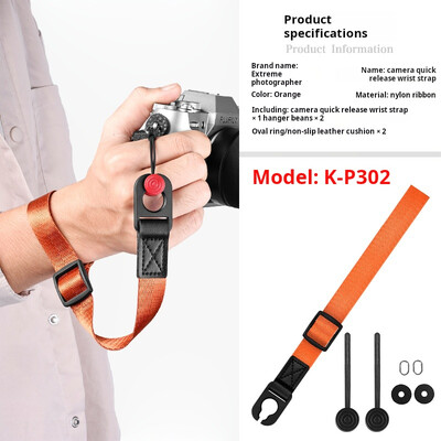 Каишка за китка на фотоапарата Quick Release Comfort Elastic Hand Rope за Canon R50C R6 R100 Sony A7R5 Nikon Z9 Z8 Fujifilm XS20 XE4 DSLR