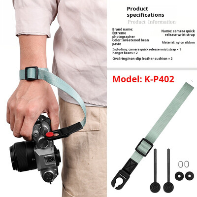 Каишка за китка на фотоапарата Quick Release Comfort Elastic Hand Rope за Canon R50C R6 R100 Sony A7R5 Nikon Z9 Z8 Fujifilm XS20 XE4 DSLR