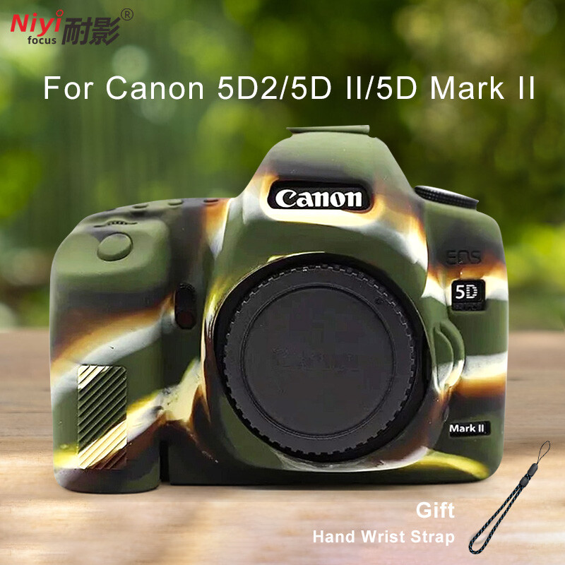 Mekana silikonska futrola Zaštitna navlaka Torba za DSLR fotoaparat za Canon EOS 5D Mark II za Canon 5D2