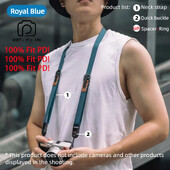 Remen za zapešće oko vrata s brzim otpuštanjem, podesivi remen za Fujifilm X-T5 T3 T20 H2 H2S E4 T30 Mark II Sony Alpha SLR Canon Nikon