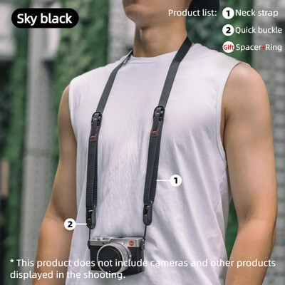 Remen za zapešće oko vrata s brzim otpuštanjem, podesivi remen za Fujifilm X-T5 T3 T20 H2 H2S E4 T30 Mark II Sony Alpha SLR Canon Nikon