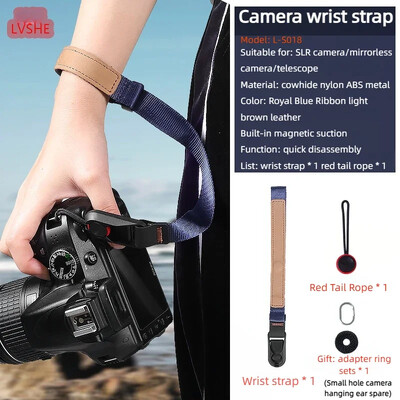 Remen za zapešće oko vrata s brzim otpuštanjem, podesivi remen za Fujifilm X-T5 T3 T20 H2 H2S E4 T30 Mark II Sony Alpha SLR Canon Nikon