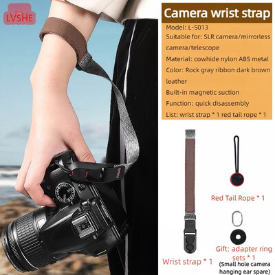 Remen za zapešće oko vrata s brzim otpuštanjem, podesivi remen za Fujifilm X-T5 T3 T20 H2 H2S E4 T30 Mark II Sony Alpha SLR Canon Nikon