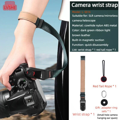 Remen za zapešće oko vrata s brzim otpuštanjem, podesivi remen za Fujifilm X-T5 T3 T20 H2 H2S E4 T30 Mark II Sony Alpha SLR Canon Nikon