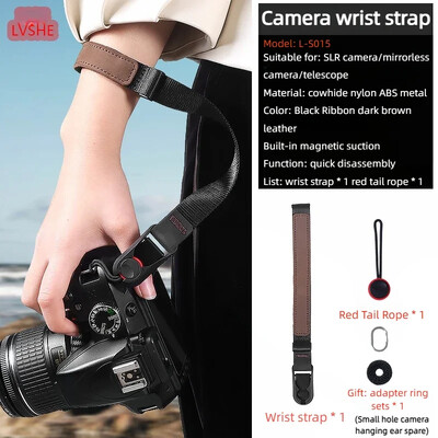 Remen za zapešće oko vrata s brzim otpuštanjem, podesivi remen za Fujifilm X-T5 T3 T20 H2 H2S E4 T30 Mark II Sony Alpha SLR Canon Nikon