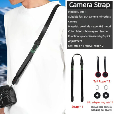 Remen za zapešće oko vrata s brzim otpuštanjem, podesivi remen za Fujifilm X-T5 T3 T20 H2 H2S E4 T30 Mark II Sony Alpha SLR Canon Nikon