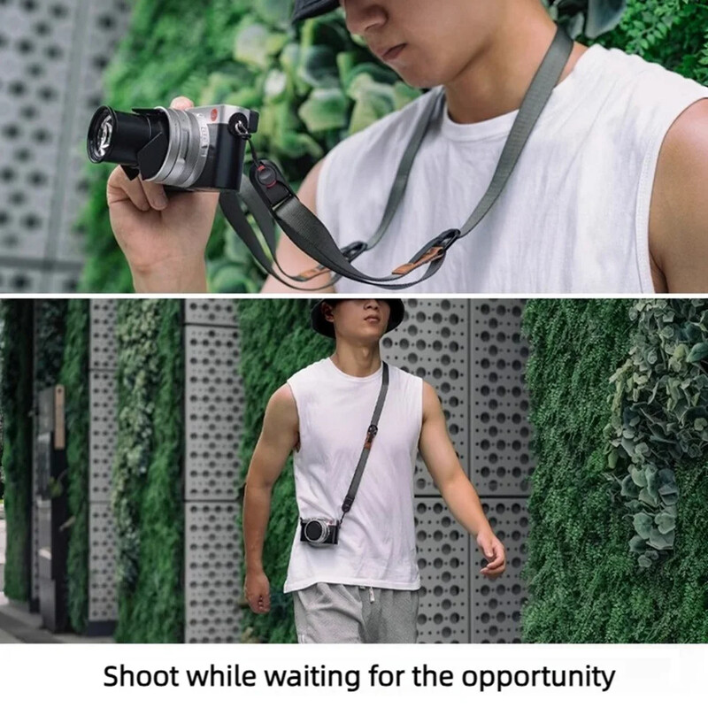 Remen za zapešće oko vrata s brzim otpuštanjem, podesivi remen za Fujifilm X-T5 T3 T20 H2 H2S E4 T30 Mark II Sony Alpha SLR Canon Nikon