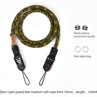 Greitai atleidžiami fotoaparato dirželiai ant kaklo universalus diržas, skirtas Leica Canon Fuji Nikon Olympus Panasonic Pentax Sony DSLR SLR