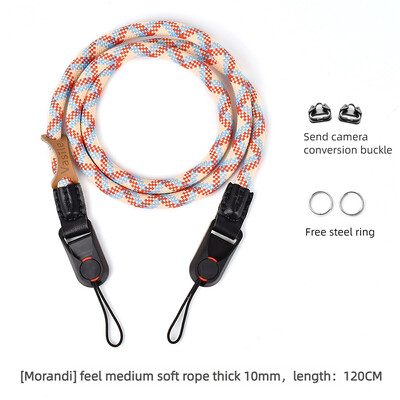 Greitai atleidžiami fotoaparato dirželiai ant kaklo universalus diržas, skirtas Leica Canon Fuji Nikon Olympus Panasonic Pentax Sony DSLR SLR