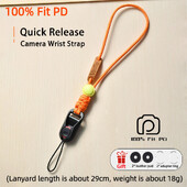 Ručno tkana narukvica za fotoaparat Quick Release Remen za Canon Sony Alpha 7C A7CR A7S A6700 A6300 A6300 A7 Fuji X-T5 T3 T20 H2 SLR