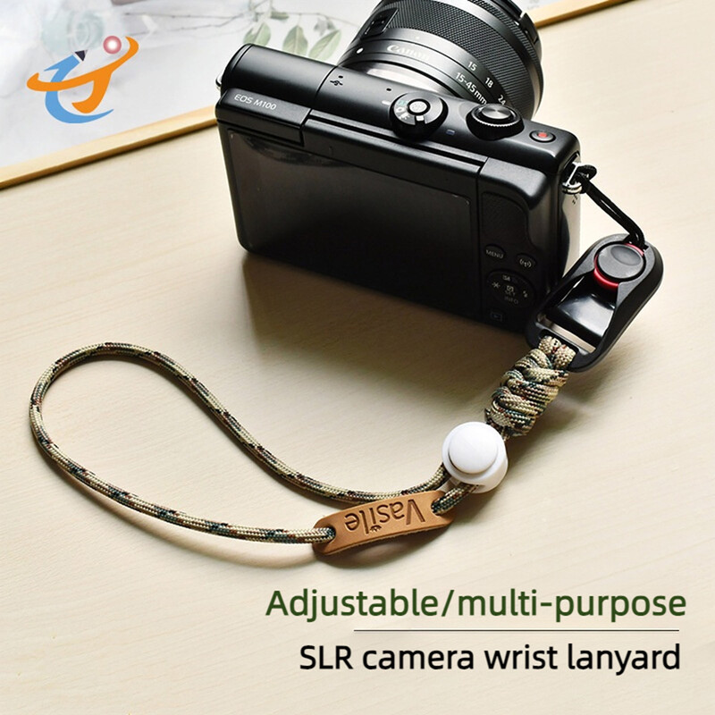 Ručno tkana narukvica za fotoaparat Quick Release Remen za Canon Sony Alpha 7C A7CR A7S A6700 A6300 A6300 A7 Fuji X-T5 T3 T20 H2 SLR