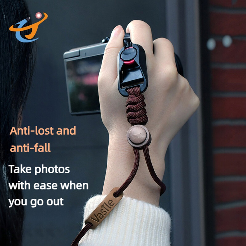 Ručno tkana narukvica za fotoaparat Quick Release Remen za Canon Sony Alpha 7C A7CR A7S A6700 A6300 A6300 A7 Fuji X-T5 T3 T20 H2 SLR