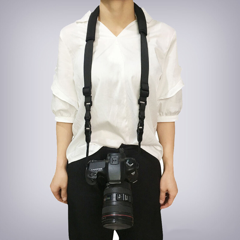 DSLR remen, podesivi SLR fotoaparat, rameni remen za vrat, otporan na udarce, remen za brzo otpuštanje za digitalne fotoaparate