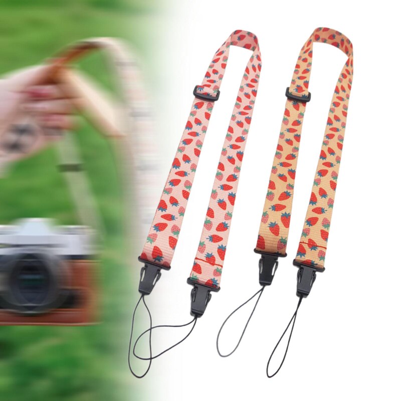 Laste kaamerarihm Kaamera kaela õlarihm isikutunnistuse hoidja rahakoti jaoks