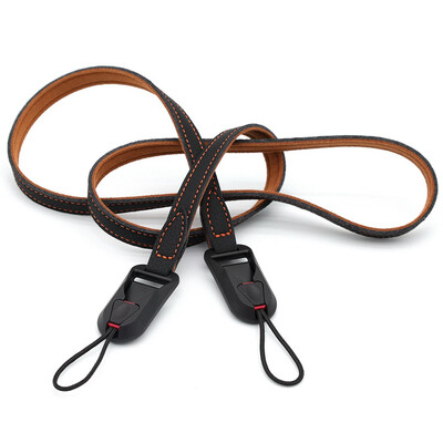 Mikropluošto odinis diržas, greitai atleidžiamas fotoaparato kaklo peties dirželis, skirtas Sony Canon Nikon Fujifilm Olympus Panasonic Leica