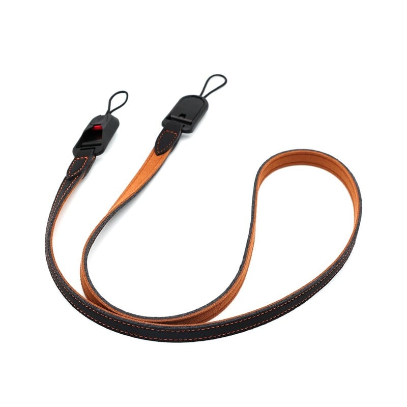 Mikropluošto odinis diržas, greitai atleidžiamas fotoaparato kaklo peties dirželis, skirtas Sony Canon Nikon Fujifilm Olympus Panasonic Leica