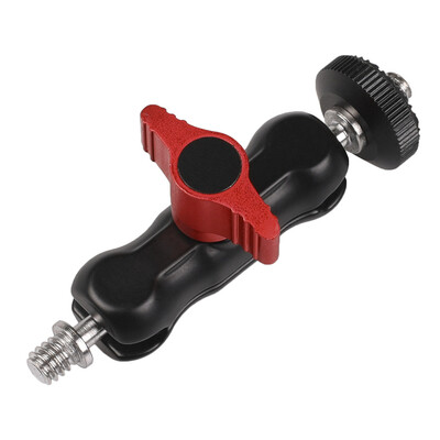 Kuglasta stezaljka W/ 1/4 inča -20 navojna kuglasta glava Magic Arm Stezaljka Okretna metalna super stezaljka za GPS telefon Monitor Video svjetlo