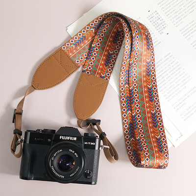 Kaiš za nošenje preko ramena s uzorkom cvijeta Vintage Retro remen za oko vrata DSLR SLR fotoaparat Širi za Nikon Sony Canon Fuji Samsung Pentax