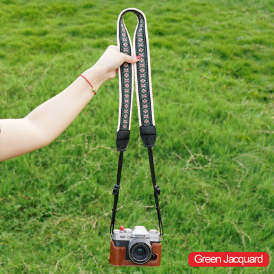 Kaiš za nošenje preko ramena s uzorkom cvijeta Vintage Retro remen za oko vrata DSLR SLR fotoaparat Širi za Nikon Sony Canon Fuji Samsung Pentax