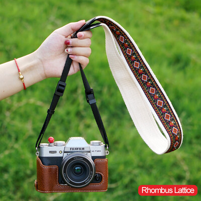 Kaiš za nošenje preko ramena s uzorkom cvijeta Vintage Retro remen za oko vrata DSLR SLR fotoaparat Širi za Nikon Sony Canon Fuji Samsung Pentax