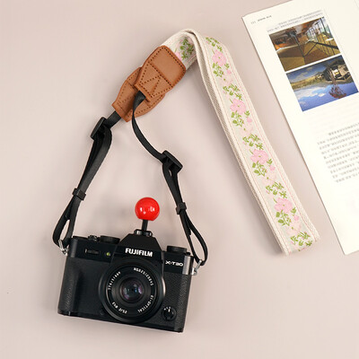 Kaiš za nošenje preko ramena s uzorkom cvijeta Vintage Retro remen za oko vrata DSLR SLR fotoaparat Širi za Nikon Sony Canon Fuji Samsung Pentax