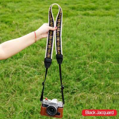 Kaiš za nošenje preko ramena s uzorkom cvijeta Vintage Retro remen za oko vrata DSLR SLR fotoaparat Širi za Nikon Sony Canon Fuji Samsung Pentax