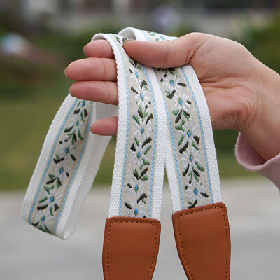 Kaiš za nošenje preko ramena s uzorkom cvijeta Vintage Retro remen za oko vrata DSLR SLR fotoaparat Širi za Nikon Sony Canon Fuji Samsung Pentax