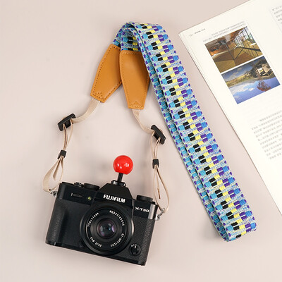 Kaiš za nošenje preko ramena s uzorkom cvijeta Vintage Retro remen za oko vrata DSLR SLR fotoaparat Širi za Nikon Sony Canon Fuji Samsung Pentax