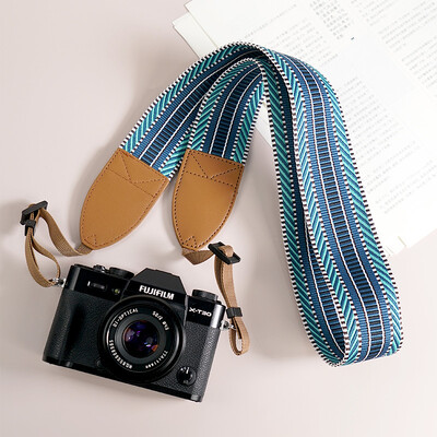 Kaiš za nošenje preko ramena s uzorkom cvijeta Vintage Retro remen za oko vrata DSLR SLR fotoaparat Širi za Nikon Sony Canon Fuji Samsung Pentax