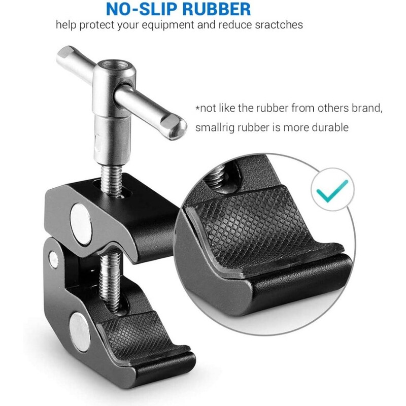 Super Clemă gheare de crab Clește Clește Suport de clemă pentru cameră Trepied Monopied Suport bliț de studio Trepied Braț pentru cameră