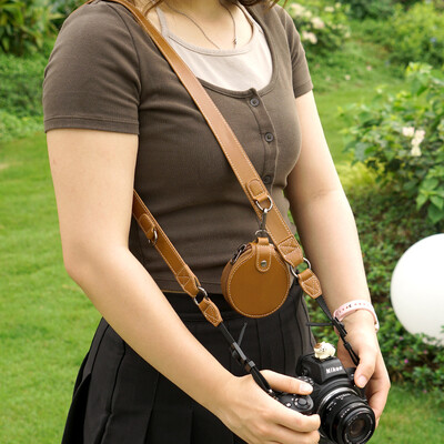 Remen za fotoaparat Remen za nošenje oko vrata Praktično za Mirrorless SLR fotoaparat Retro kožna Sony Fuji Canon Pentax Nikon Univerzalna torba