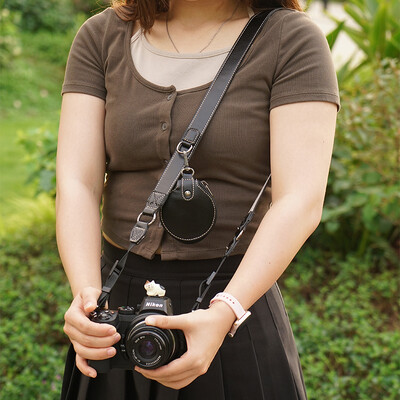 Remen za fotoaparat Remen za nošenje oko vrata Praktično za Mirrorless SLR fotoaparat Retro kožna Sony Fuji Canon Pentax Nikon Univerzalna torba