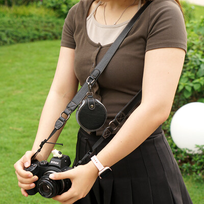 Remen za fotoaparat Remen za nošenje oko vrata Praktično za Mirrorless SLR fotoaparat Retro kožna Sony Fuji Canon Pentax Nikon Univerzalna torba