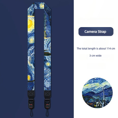 Brzo otpuštajuća naramenica za fotoaparat na ramenu za Canon Nikon Sony A6700 Fuji Panasonic Olympus DSLR djevojka Slatka dodaci za crtane filmove