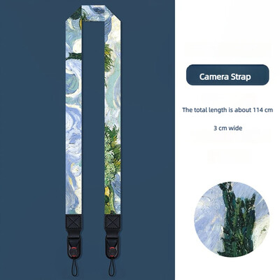 Brzo otpuštajuća naramenica za fotoaparat na ramenu za Canon Nikon Sony A6700 Fuji Panasonic Olympus DSLR djevojka Slatka dodaci za crtane filmove