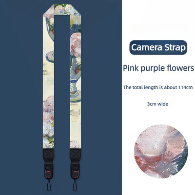 Brzo otpuštajuća naramenica za fotoaparat na ramenu za Canon Nikon Sony A6700 Fuji Panasonic Olympus DSLR djevojka Slatka dodaci za crtane filmove