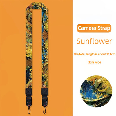 Brzo otpuštajuća naramenica za fotoaparat na ramenu za Canon Nikon Sony A6700 Fuji Panasonic Olympus DSLR djevojka Slatka dodaci za crtane filmove