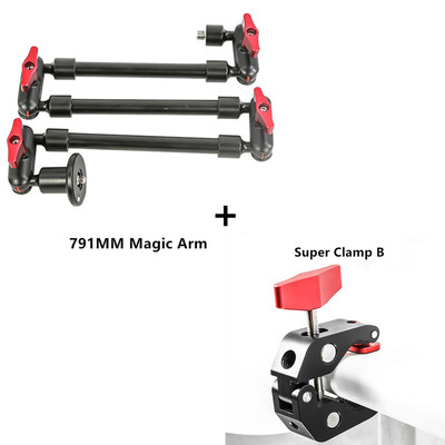 Nova kamera Magic Arm sa Super Clip nosačem za pametni telefon Kamkorder Akcijska kamera GoPro Clamp Mount Tablet Webcam Studio Kits