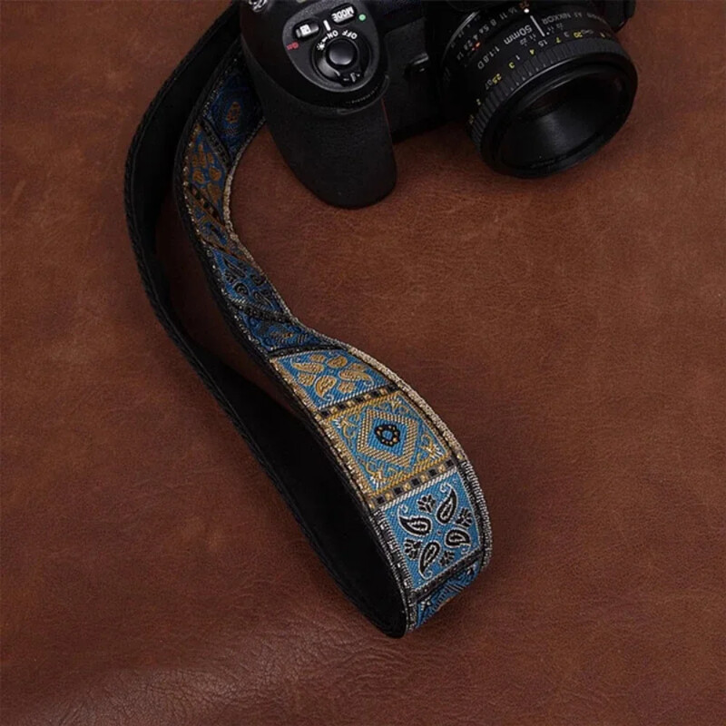 Izdržljivi remen za oko vrata s podesivim vratom, univerzalna vrpca za fotoaparat, remen za nošenje na ramenu za SLR DSLR fotoaparat