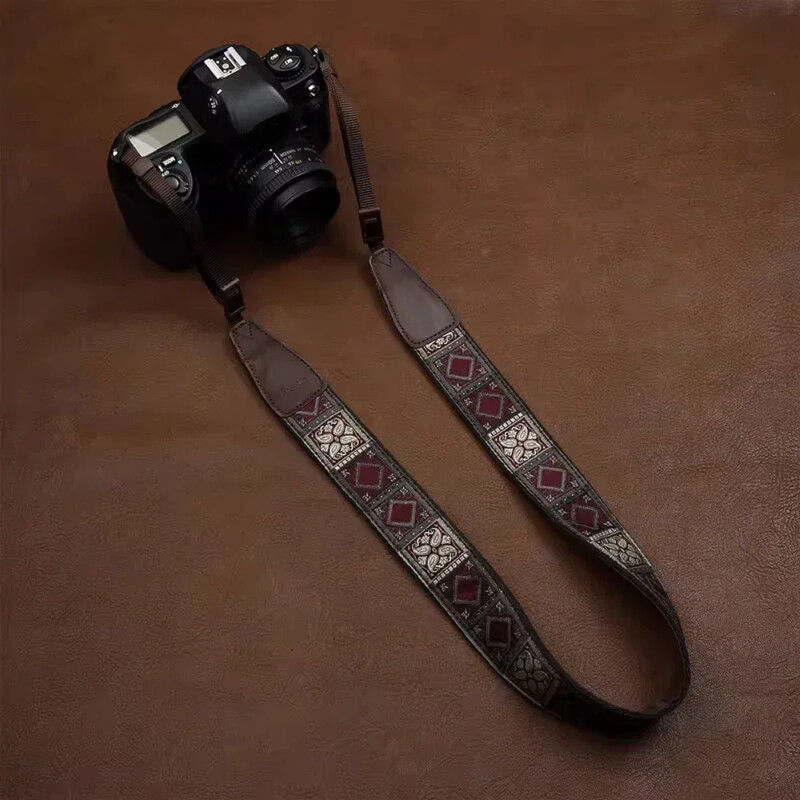 Izdržljivi remen za oko vrata s podesivim vratom, univerzalna vrpca za fotoaparat, remen za nošenje na ramenu za SLR DSLR fotoaparat